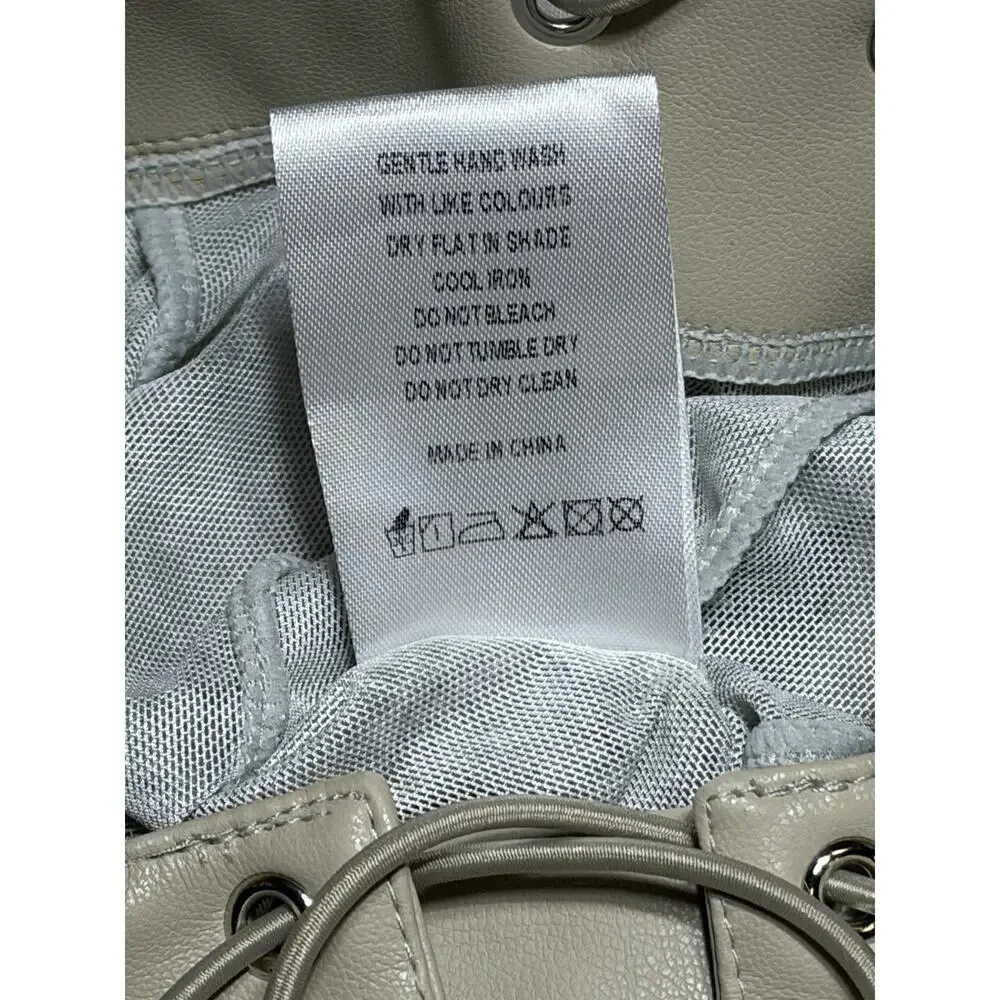 NWT White Fox In Your Glow Pants Halo Mist Size M Sheer Mesh Ruffle Lace Up Y2K